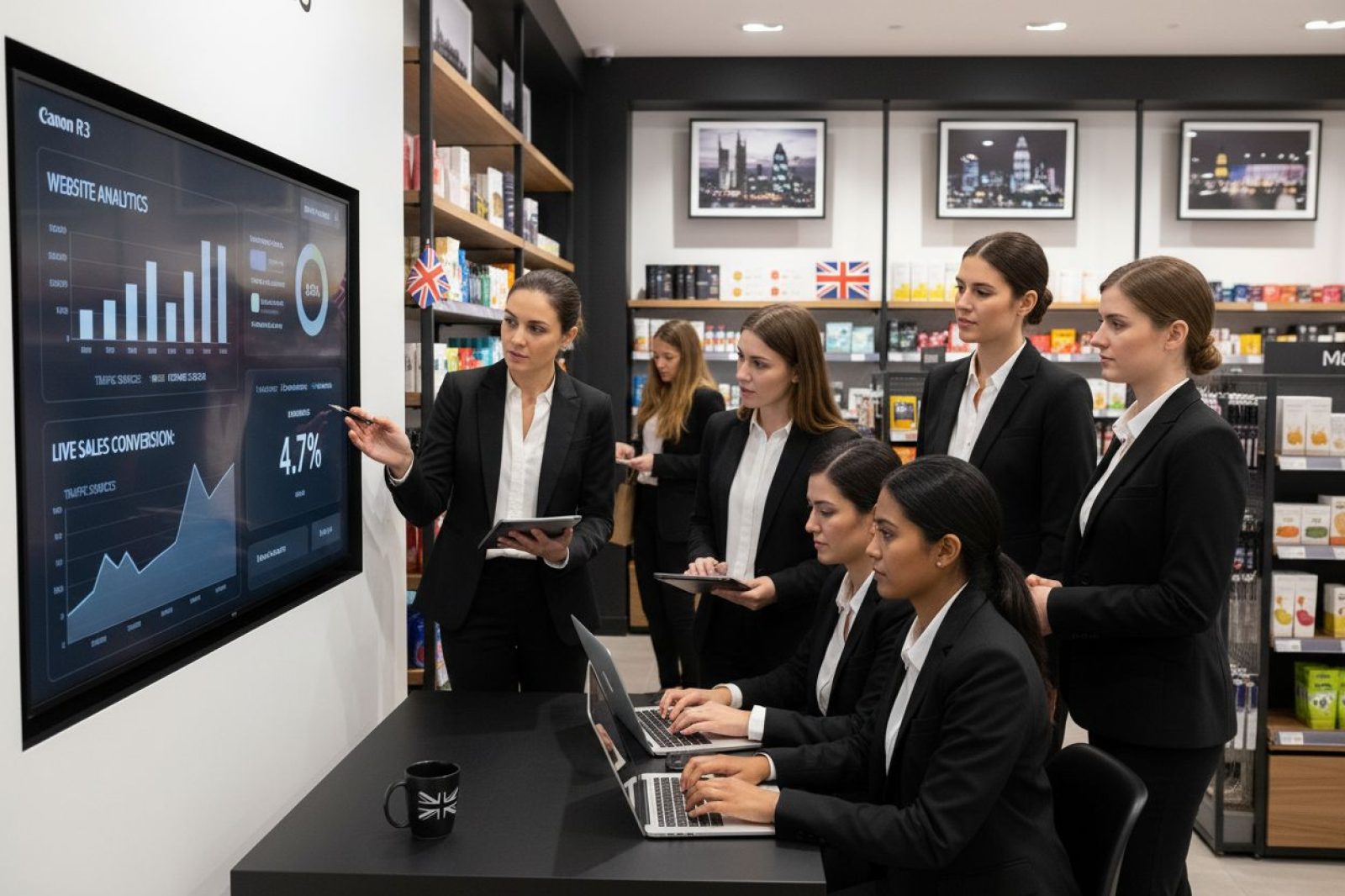 UK retail SEO analytics