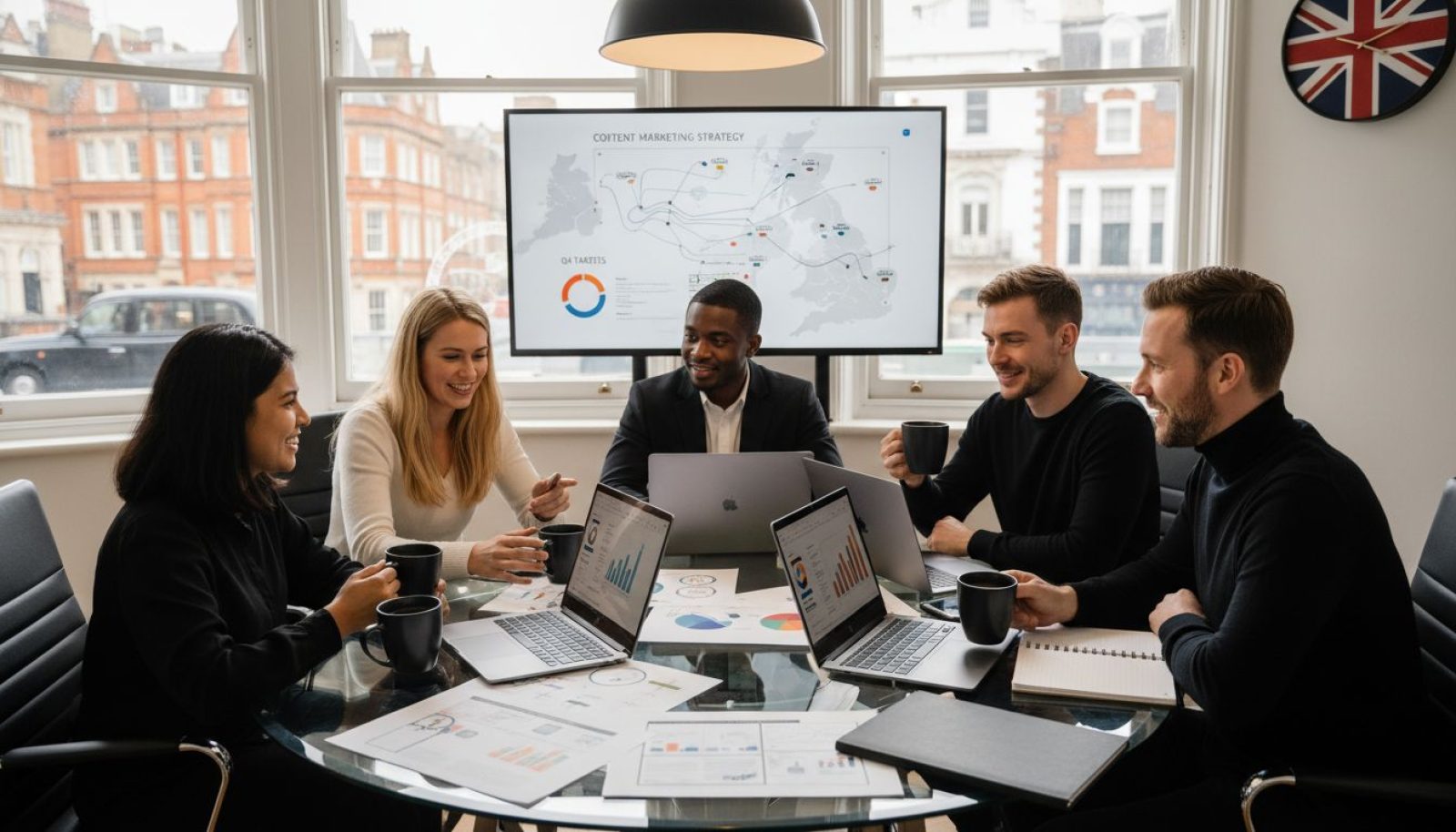 UK SME office content