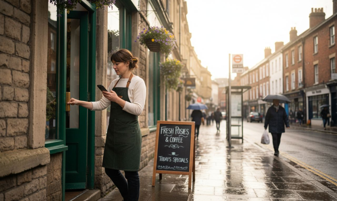 Florist opening shop on Nottingham high street